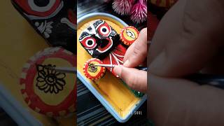 🥰Rathyatra special 🙏🌺Shree Jagannath swami idol making 🌺 🙏#shorts #jagannath #rathyatra #art