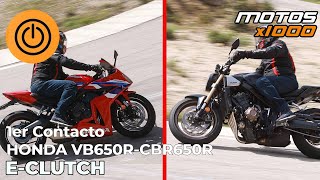 Honda CBR650R y CB650R con E-CLUTCH | Motosx1000