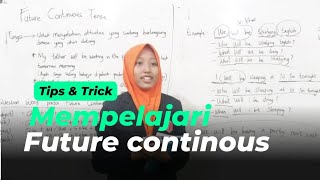 FUTURE CONTINUOUS || Rumus, Fungsi, Contoh Soal