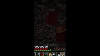 How I got out of an INESCAPABLE BEDROCK BOX in Minecraft Hardcore.