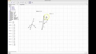 Vektorregnestykke illustreret geometrisk