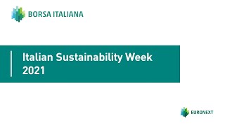 Italian Sustainability Week 2021