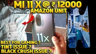 Mi 11 X  Amazon Sale Unit Unboxing Only 11,800 | Best phone for gaming under 30k 🔥 Gaming Review