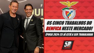 🦅 Benfica 2024-25 ● Os 5 trabalhos neste mercado para Rui Costa e Roger Schmidt no Benfica! 🦅