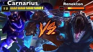 I forgot to buy a potion into this high elo renekton.... | Carnarius | League of Legends