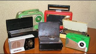 Портативные ламповые радиоприемники - Portable Tube Radio