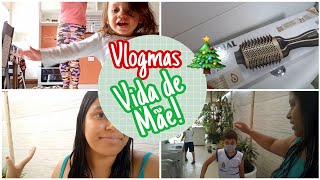 Tentando me Reencontrar após a Maternidade / Testando Escova Rotativa -Vlogmas #1