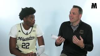 Faizon Fields Interview - Men's Basketball Media Day 2024-25