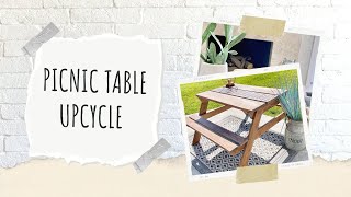 Picnic Table Upcycle