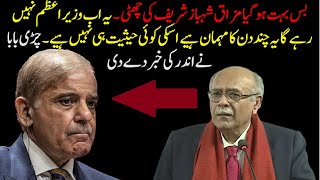 Shabaz Sharif Will Be Removed From Prime Minister Office in Few Days Said Najam Sethi