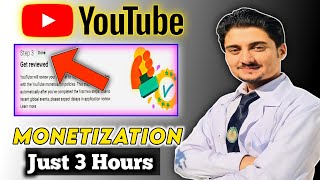 under review problem solve | monetization step 3 in progress information | youtube monetization