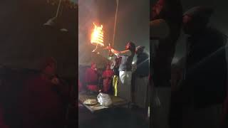 Ganga Aarti at prayagraj #shorts