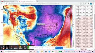 Cold air makes it's way into the Eastern United States! #shorts