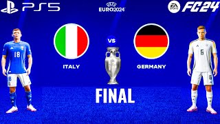 FC 24 - Italy vs Germany - UEFA EURO 2024 Final Match | PS5™ [4K60]