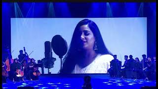 Maayava chayava thera theeyava.. #ShreyaGhoshal in audio launch of #IravinNizhal