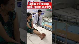 Giường y tế tích hợp nhiều tiện ích vượt trội #giuongyte #giuongbenhnhan #giuongbenh