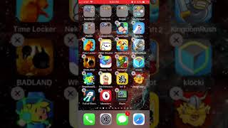 iOS 11 wiggling apps bug