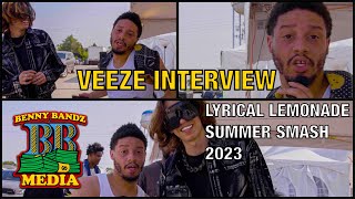 VEEZE INTERVIEW LYRICAL LEMONADE SUMMER SMASH 2023 presented by #spkrbx