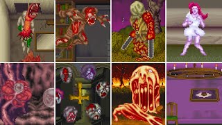 Splatterhouse (Arcade) - All Bosses