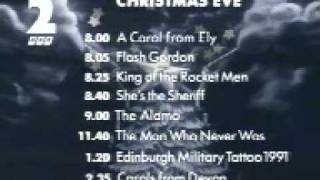 BBC2 Christmas startup - 1991