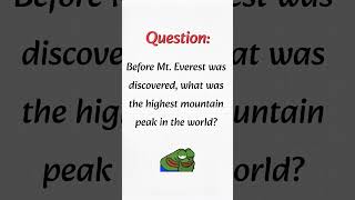 Riddle 12 | MOUNTAIN PEAK #riddle #trivia #geniuschallenge #smartguesser #commonsense #quiztime