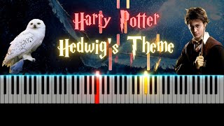 Harry Potter - Hedwig's Theme | 哈利波特主题曲 - 钢琴 - Synthesia Piano Tutorial