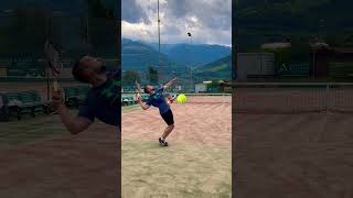 Javelin Thrower Tennis Serve 🎾 #tennis #sports #trackandfield #athletics #throw #fitness #athlete