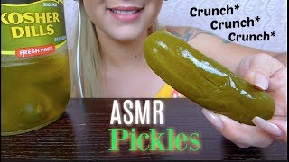 ASMR Pickles *EXTREME CRUNCH (Whispering) | Eating Sounds | EatWithJas91