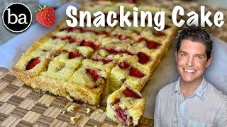 How to Make Strawberry Snacking Cake: Bon Appetit Test #32