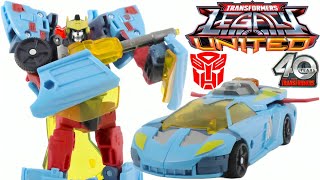 Transformers Legacy United Wave 3 Deluxe Class Cybertron Universe Hot Shot Review (4K)