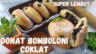 DIJUAL 3000AN UNTUNG !! IDE JUALAN DONAT BOMBOLONI COKLAT LUMER DAN LEMBUT | DAPUR EMA