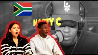 [NASTY C] | Spit Fire: NASTY C Sticky Freestyle with Whoo Kid REACTION