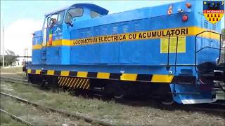 Testing the 2nd Battery Electric Locomotive built in Romania[2015]