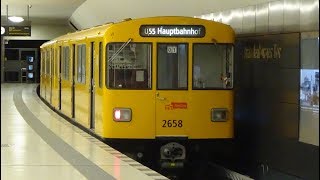 U-Bahn Berlin - Mitfahrt im F 79 auf der U55 [HD]