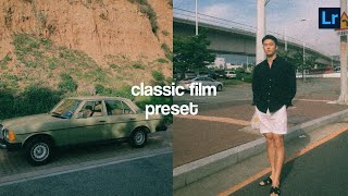 how to edit like classic film | Instagram feed | lightroom presets free download