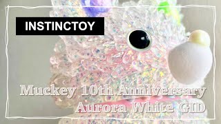 INSTINCTOY Muckey 10th Anniversary Aurora White GID