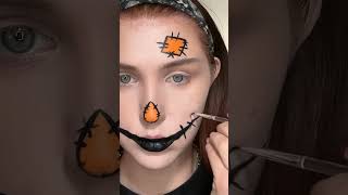 Will You Try This Scarecrow Makeup? #makeuptutorial