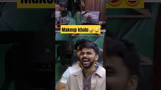 makeup khala...🤣😅 #shorts #biggbossott3  #biggboss #armaanmalik #newschannelsroast