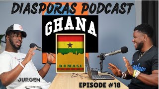 Similarities between Nigerian and Ghanaian Cultures with Jurgen | Diasporas Podcast EP #18