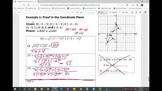 Coordinate Proofs