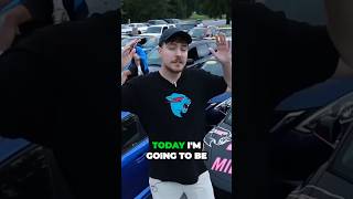 Mr Beast gave away 40 cars after hitting 40 million subscribers😱😱😱#mrbeast #shorts #car #youtube