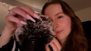 ASMR mouth sounds + fluffy mic