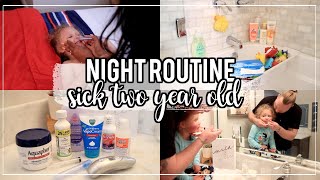 Night Routine With a Sick Toddler! NitraaB