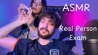 ASMR Examination On Real Person 🫶🏼