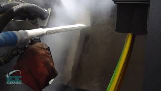 Control Panel Cleaning - IS 77S BLASTER - Dry Ice Blasting