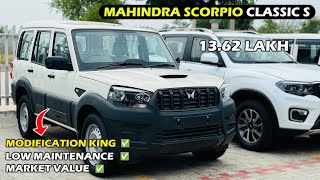 Mahindra scorpio classic S Base model | detailed review | CARSINFO |