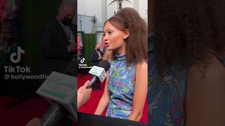 Nico Parker at the Premiere of Reminescence #hollywoodfirstlook #interview #short  #redcarpet