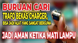 BURUAN CARI TRAFO BEKAS CHARGER, BISA JADI ALAT YANG SANGAT BERGUNA#service #duniaoprek #viralvideo