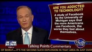 Bill O'Reilly Talking Points - Are You Addicted to the Internet? - 8/15/2013