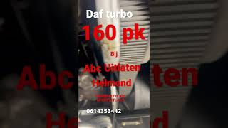 DAF TURBO met 160 Pk krijgt ABC SPORTUITLAAT + ABC KLEPPEN DEMPER #abcuitlaten #helmond #abcHelmond